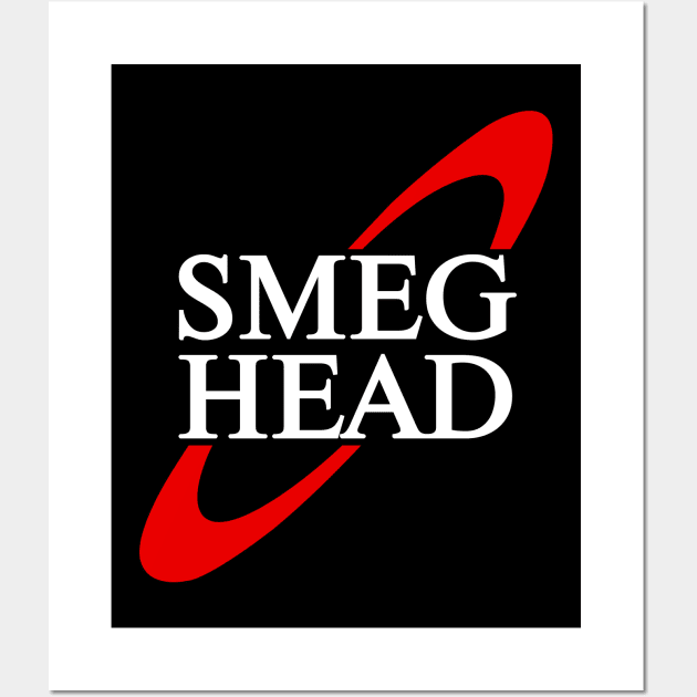 Smeg Head Wall Art by TEEVEETEES